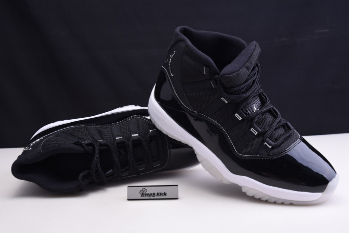 air jordan 11 retro "25th anniversary" ct8012-011