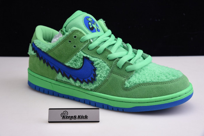 nike sb dunk low "grateful dead - green bear" - cj5378 300