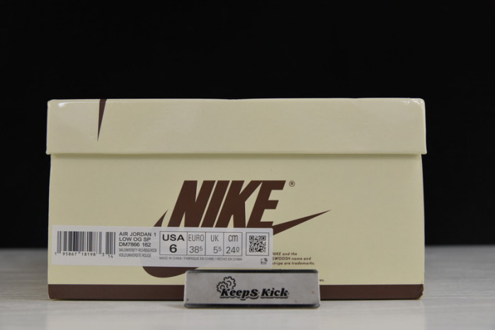 travis scott x air jordan 1 low og “reverse mocha” dm7866-162