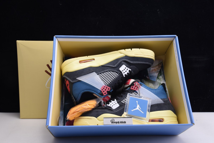 union x air jordan 4 union la off noir dc9533-001