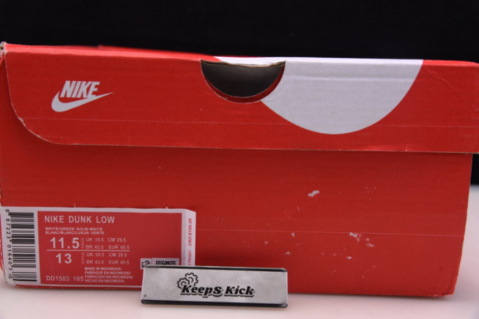 nike dunk low green glow dd1503-105