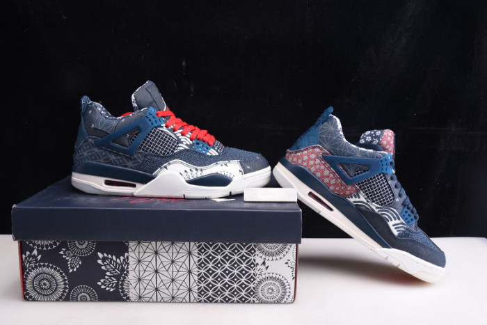 air jordan 4 sashiko deep ocean cw0898-400