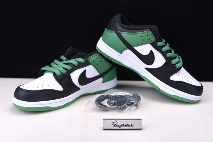 nike sb dunk low classic green bq6817-302