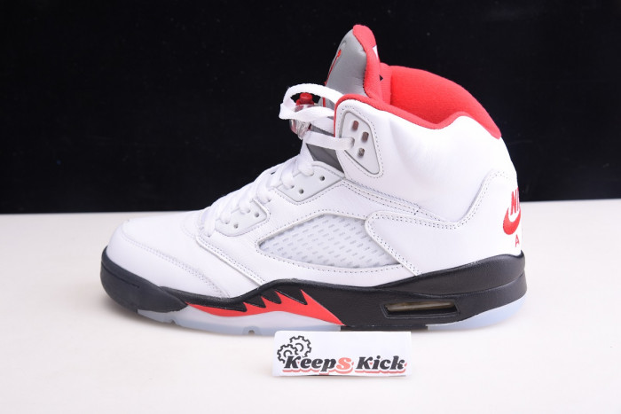 air jordan 5 fire red 3m silver tongue 2020 da1911-102