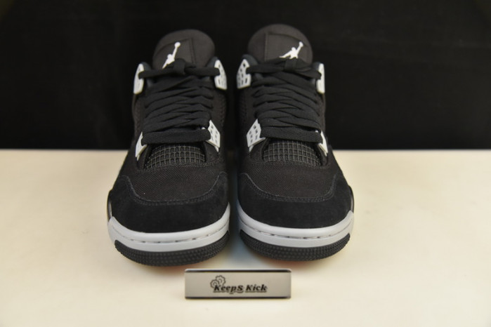 air jordan 4 "black canvas" dh7138-006