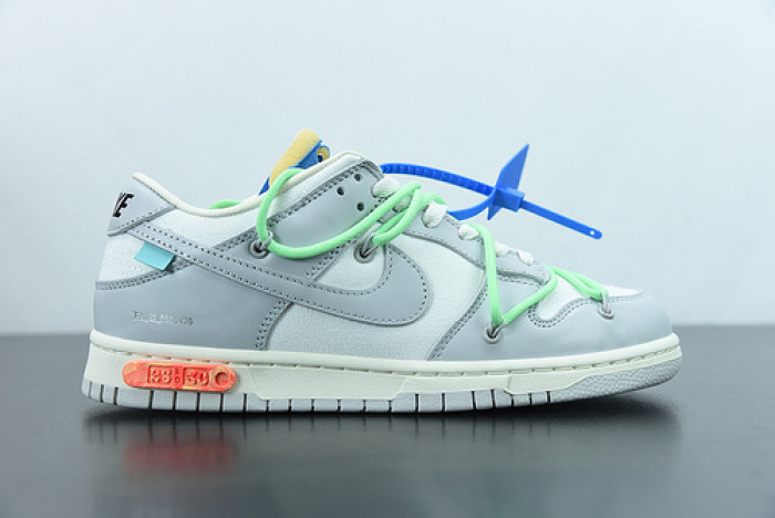 ow x dunk low ''lot 26 of 50''