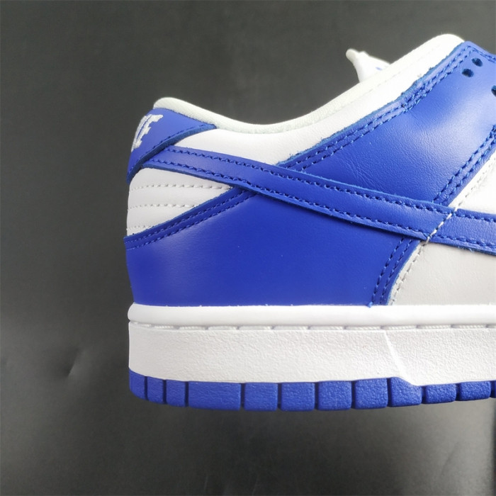 nike dunk low sp kentucky (2020) white/royal blue cu1726-100
